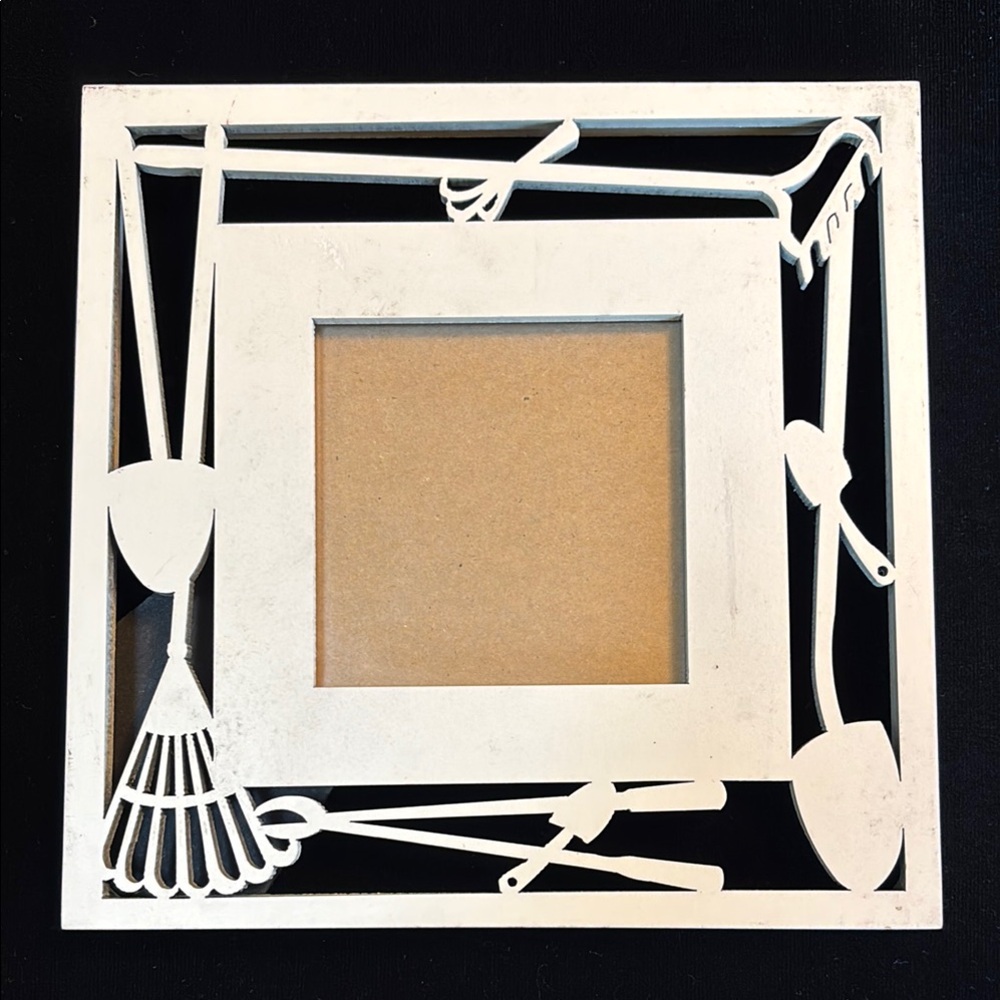 Lasercraft Garden Tool Themed Picture Frame